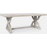 Fairview Coffee Table in Distressed Ash Finish Wood